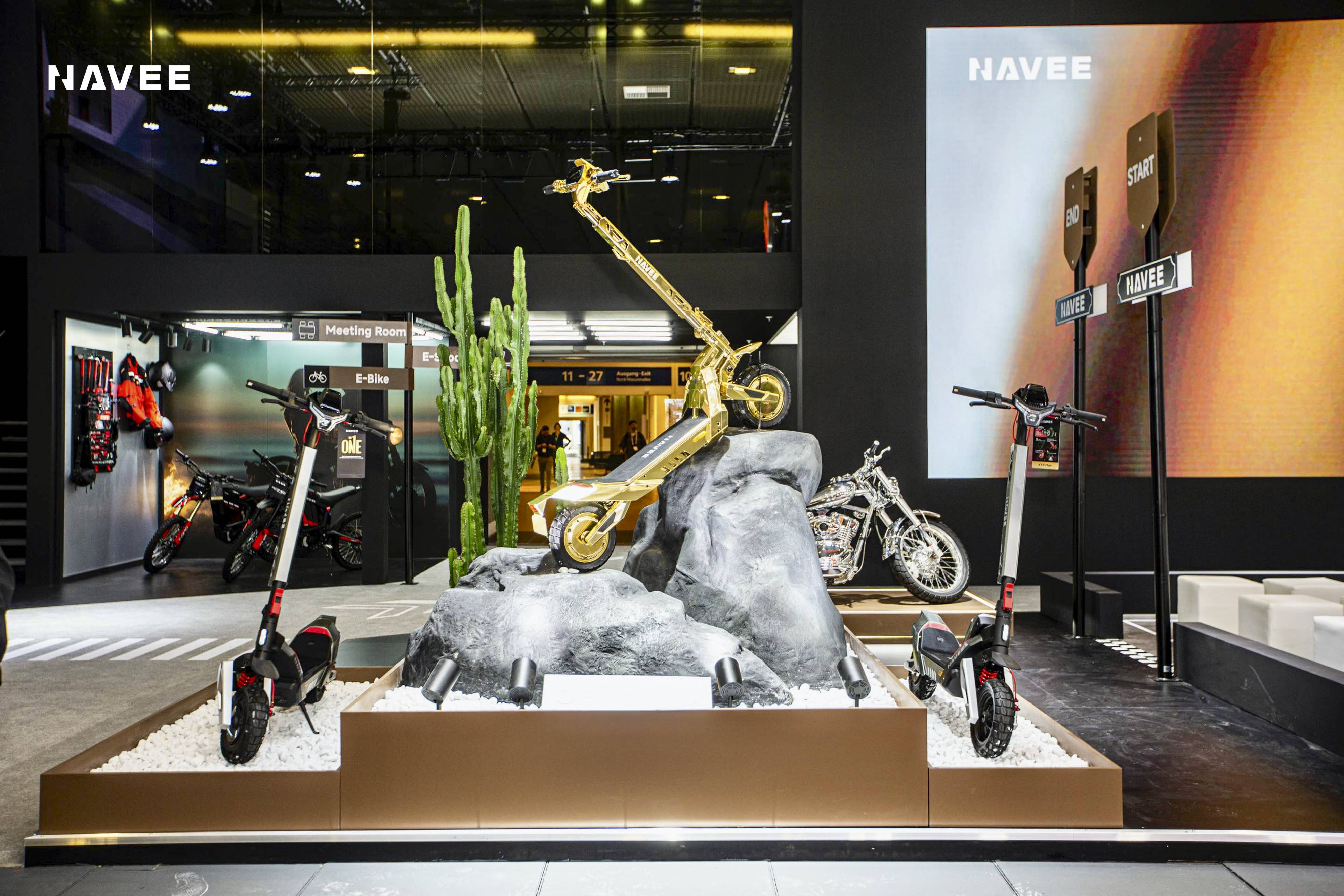 NAVEE新品震撼亮相IFA 2025高端越野滑板车树立行业新标杆